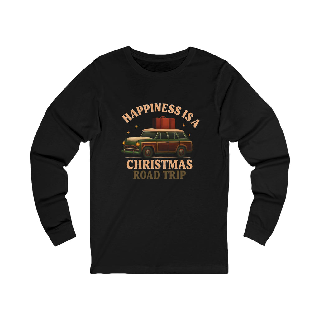 Christmas Road Trip Long Sleeve Unisex Tee