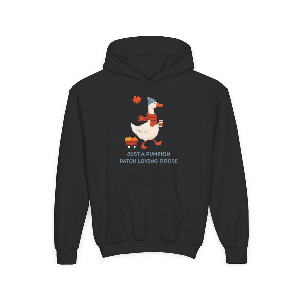 Pumpkin Patch Loving Goose Youth Hoodie