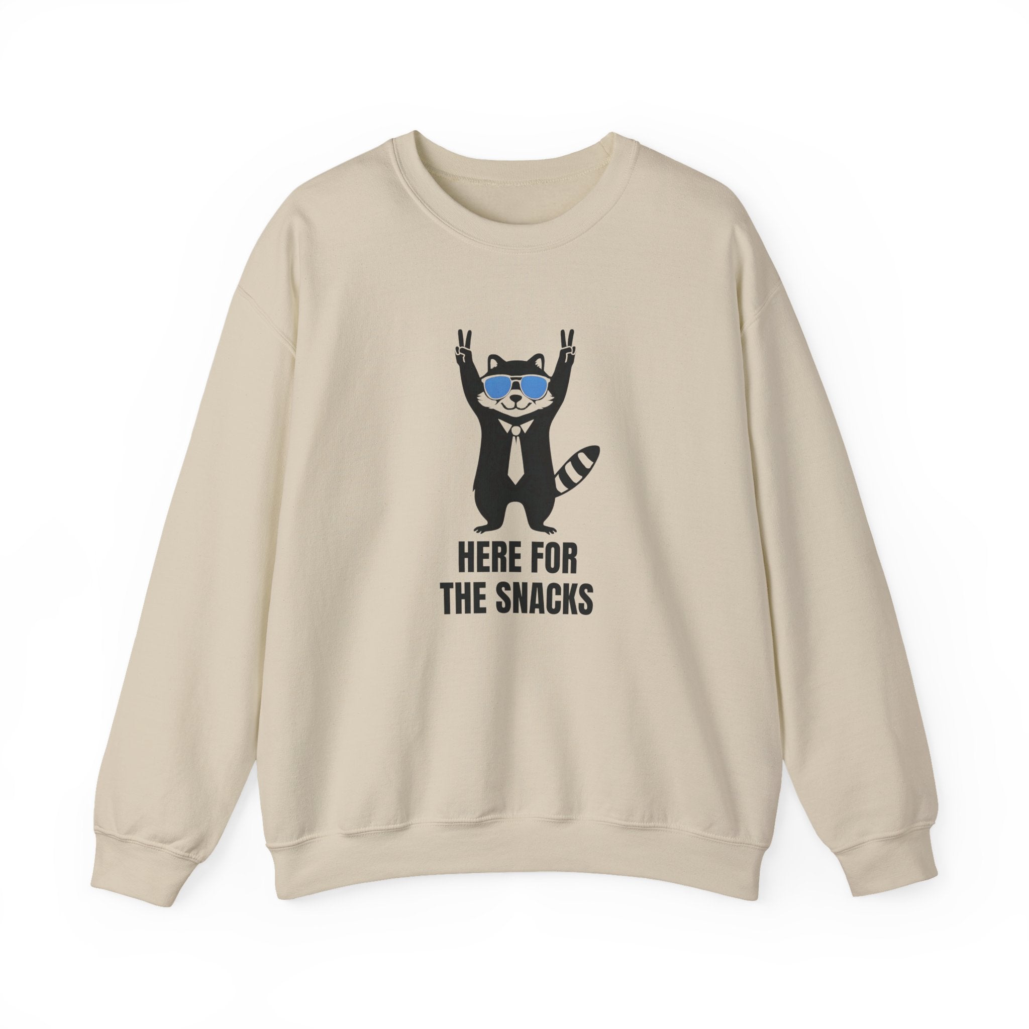 Here for the Snacks Unisex Sweatshirt