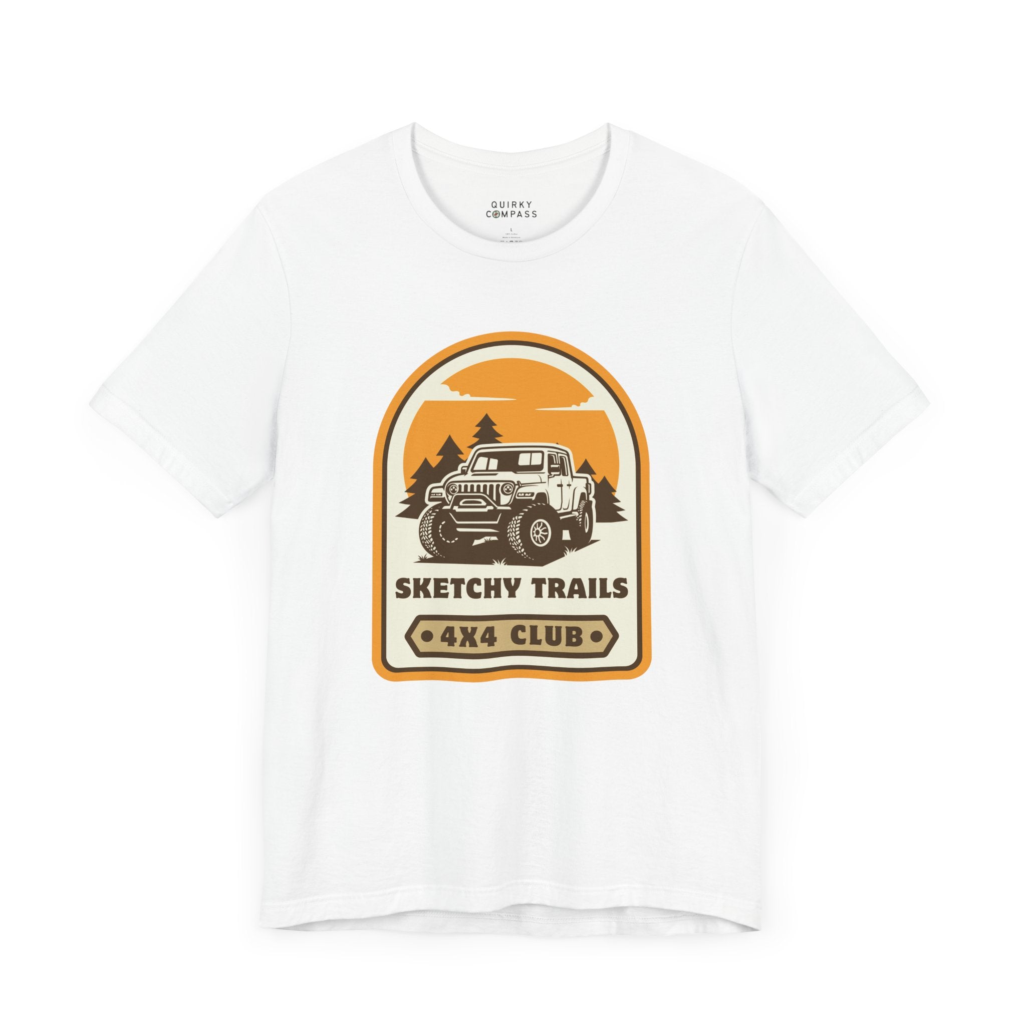 Sketchy Trails 4x4 Club Unisex Tee