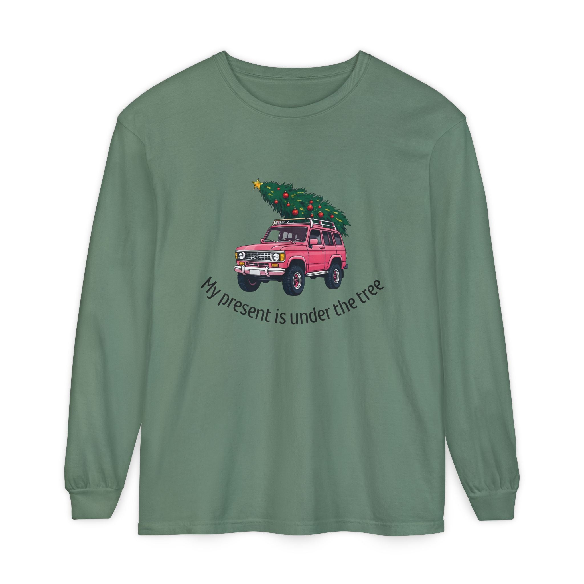 Under The Tree Pink Long Sleeve Unisex Tee