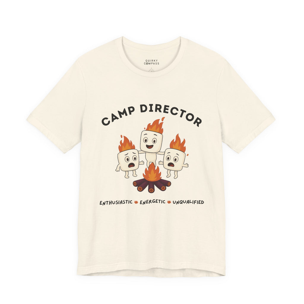 Unqualified Camp Director Unisex Short Sleeve T-Shirt