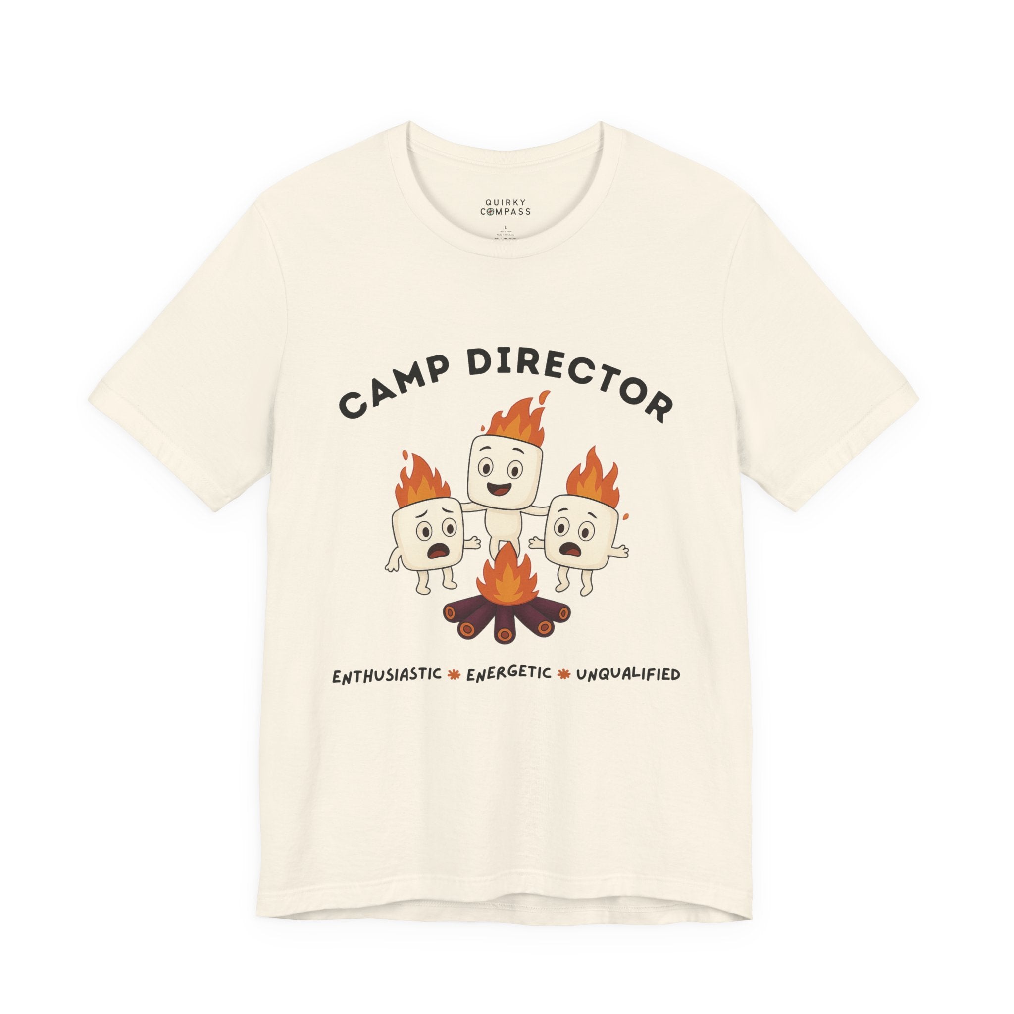 Unqualified Camp Director Unisex Short Sleeve T-Shirt