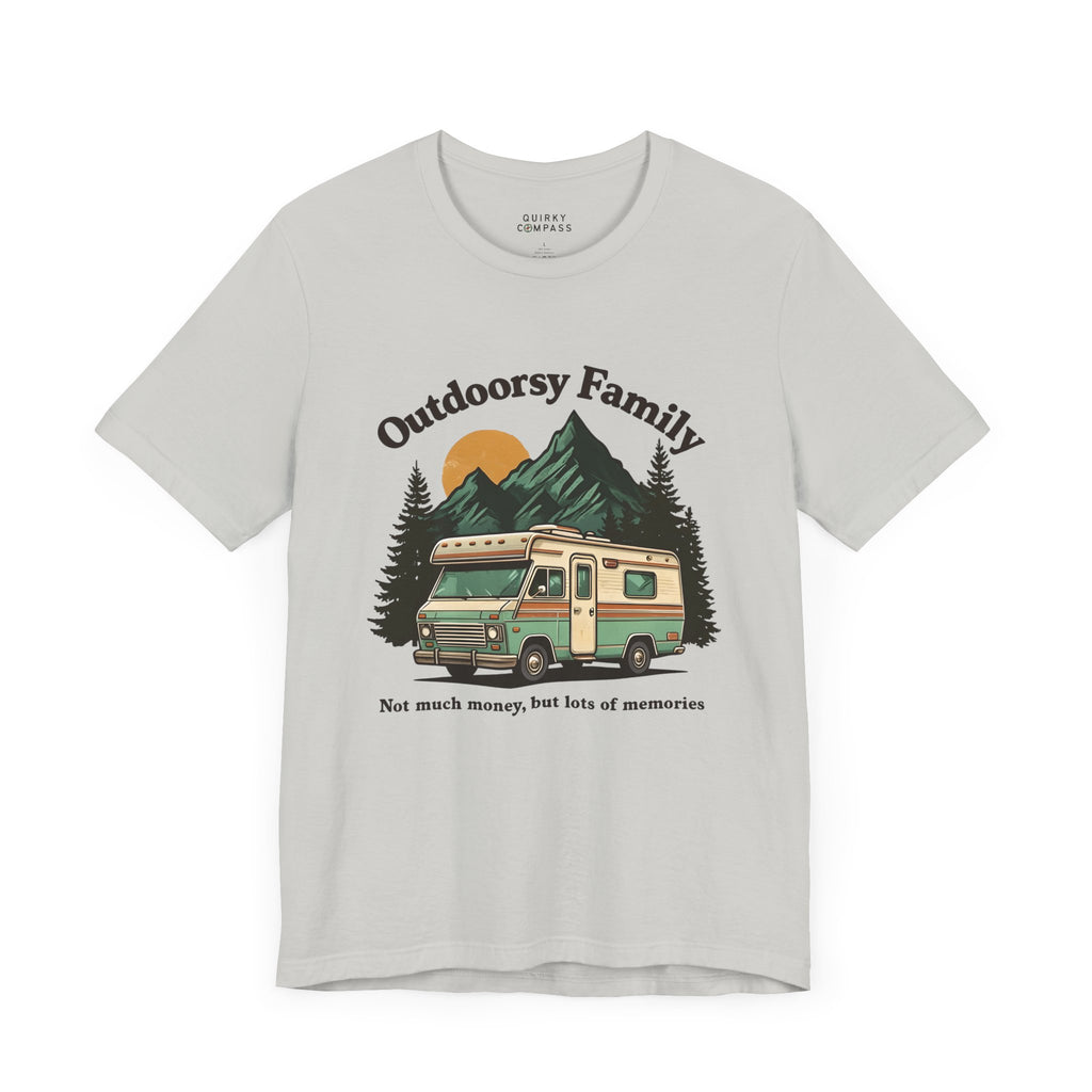 Outdoorsy Family Unisex Tee