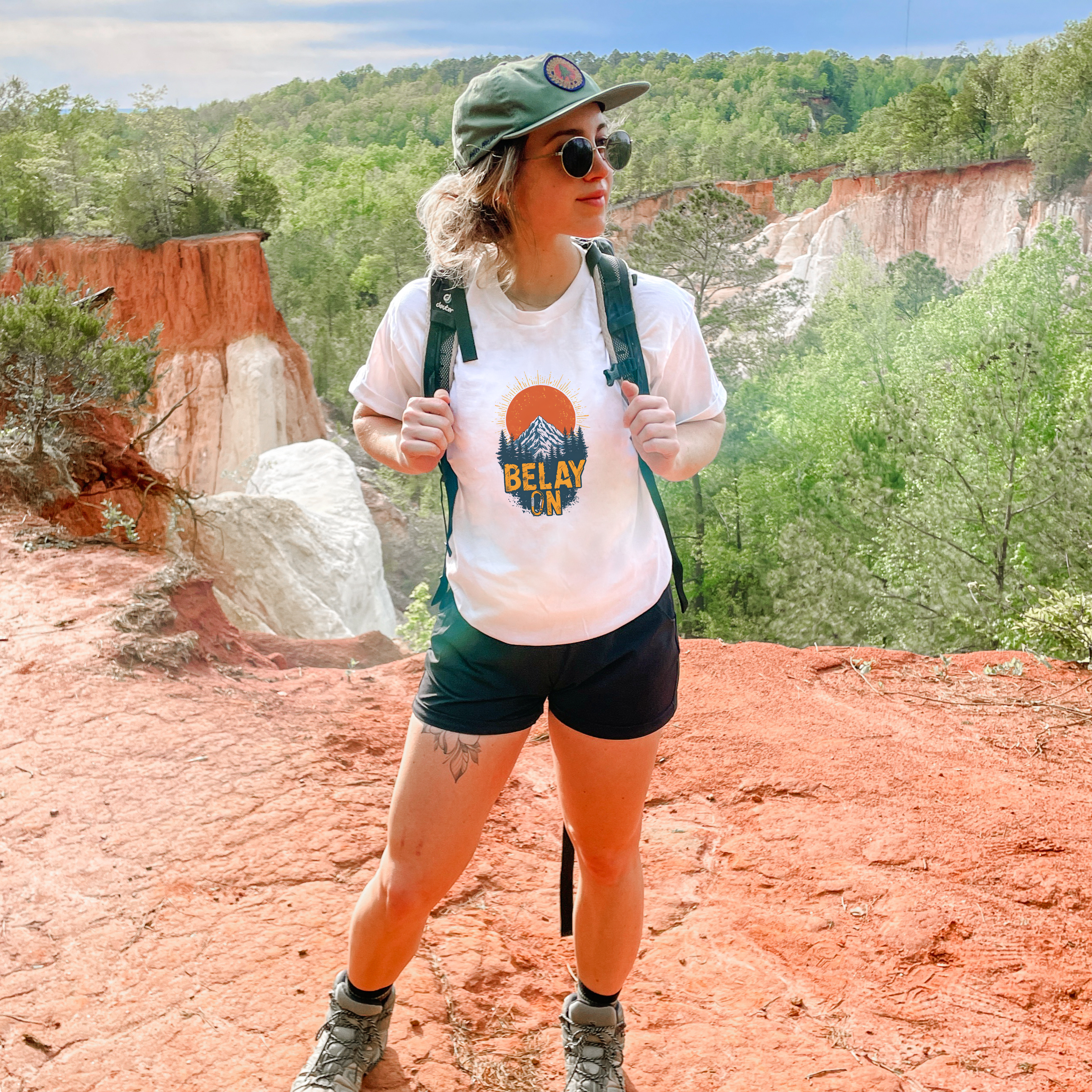 Belay On Mountain Tee