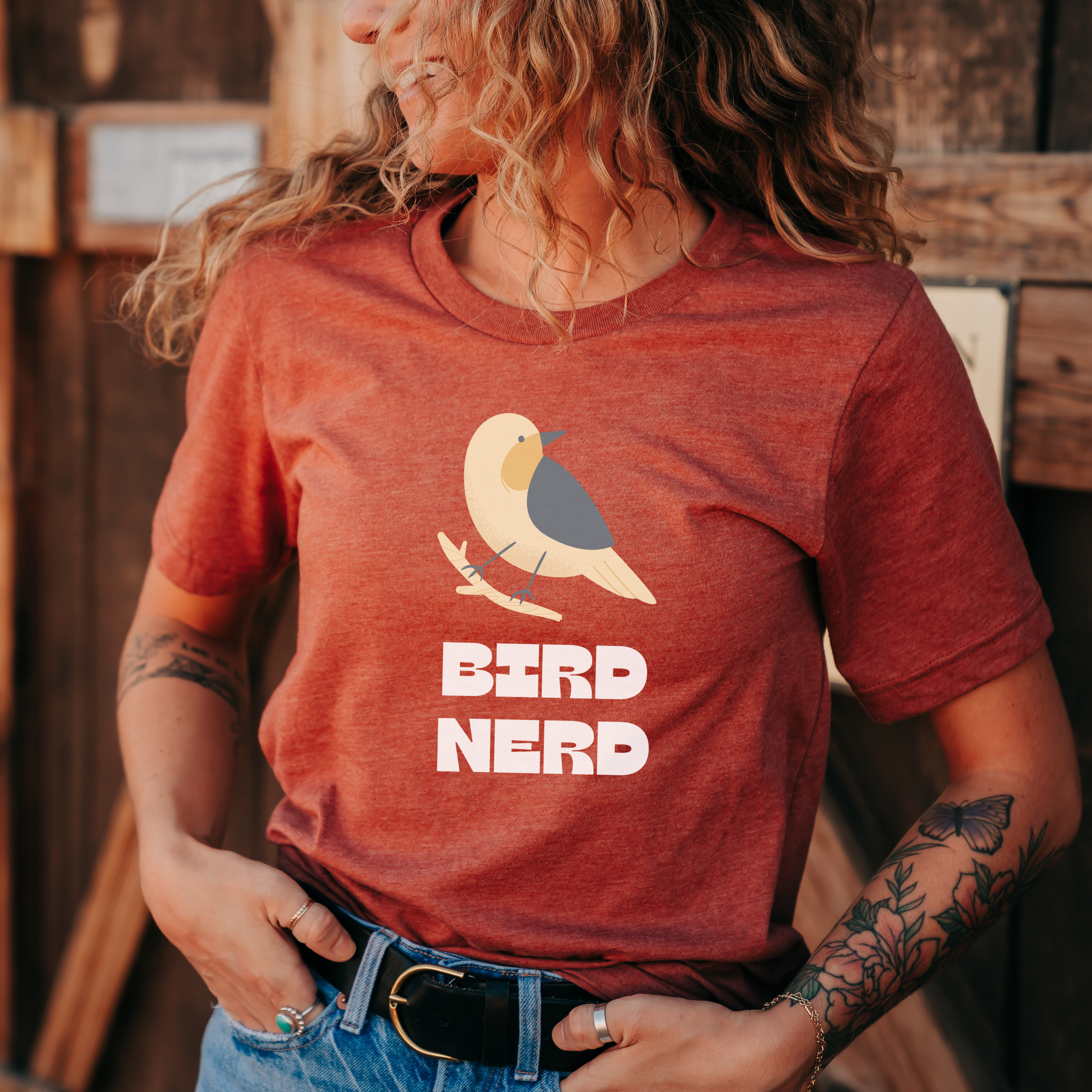 Bird Nerd Tee