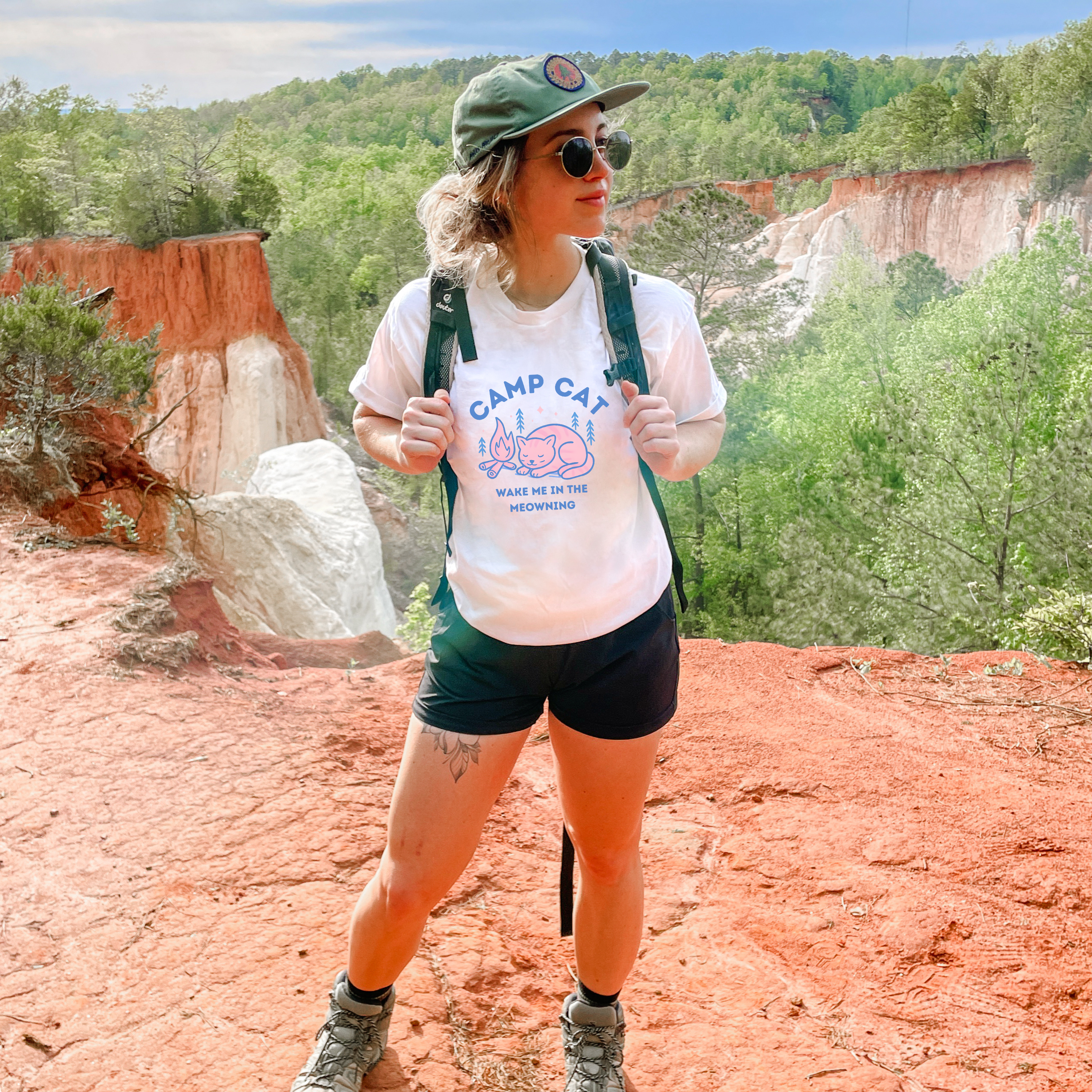 Wake Me in the Meowning Unisex Tee