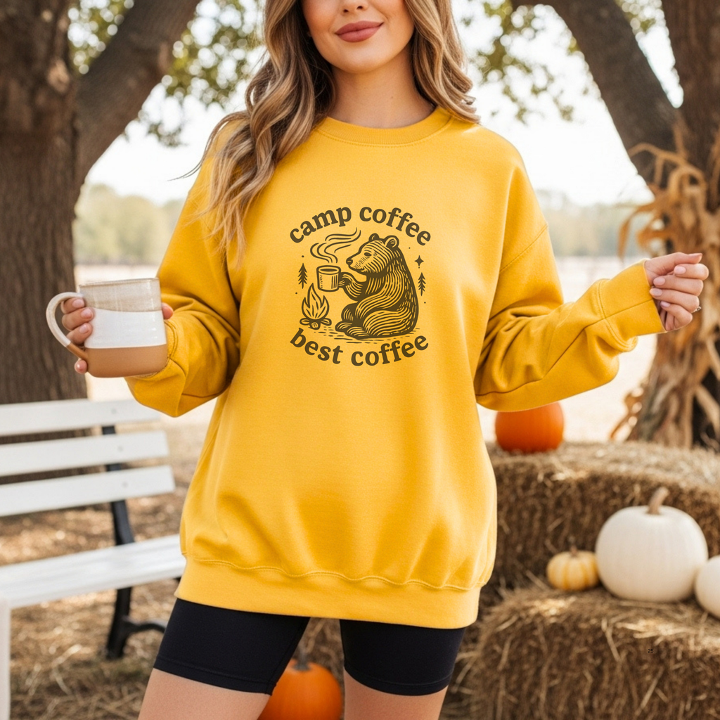 Camp Coffee Unisex Sweatshirt
