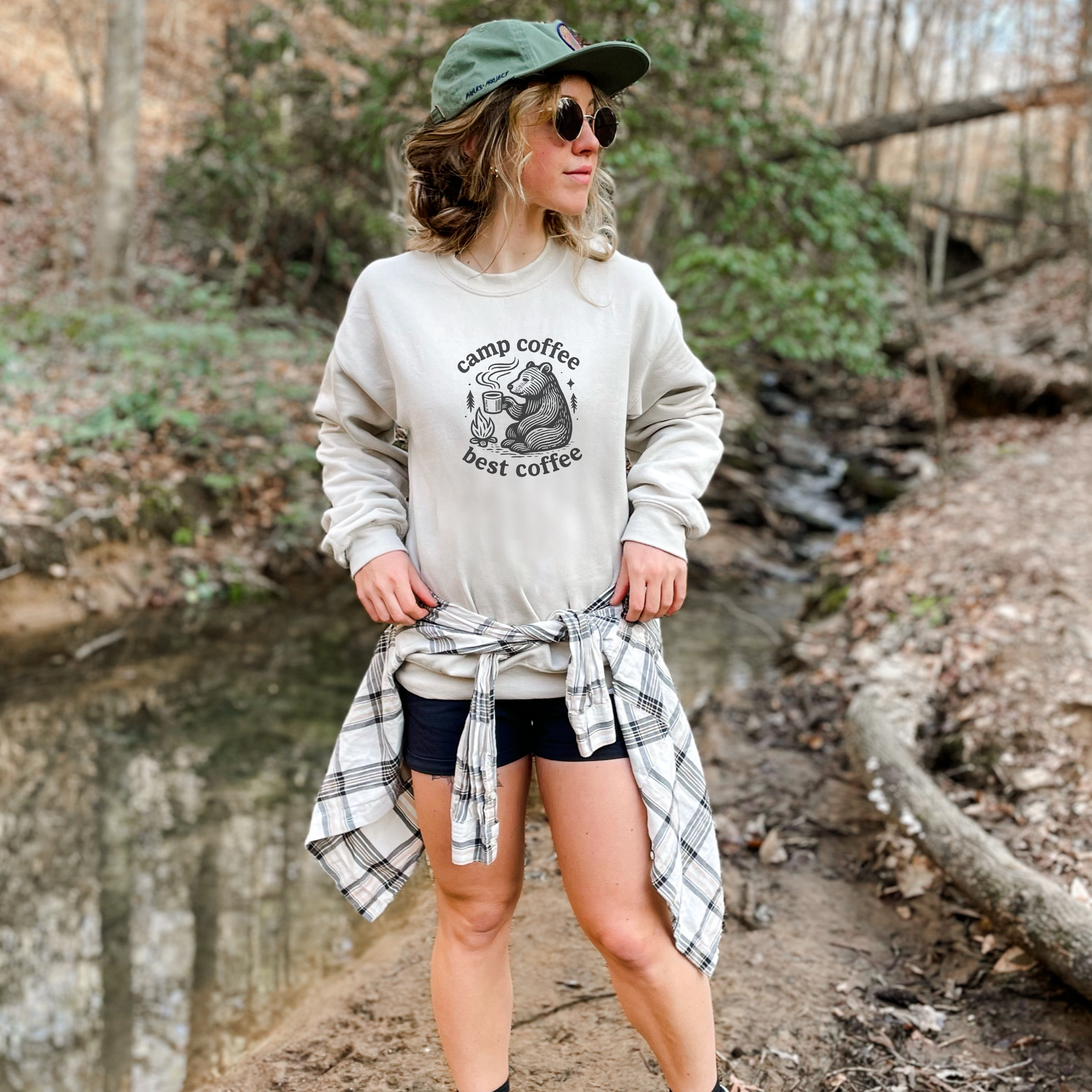 Camp Coffee Unisex Sweatshirt