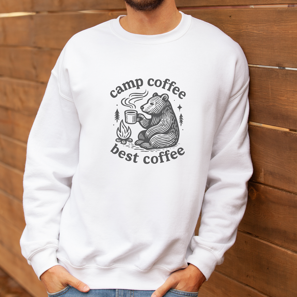 Camp Coffee Unisex Sweatshirt