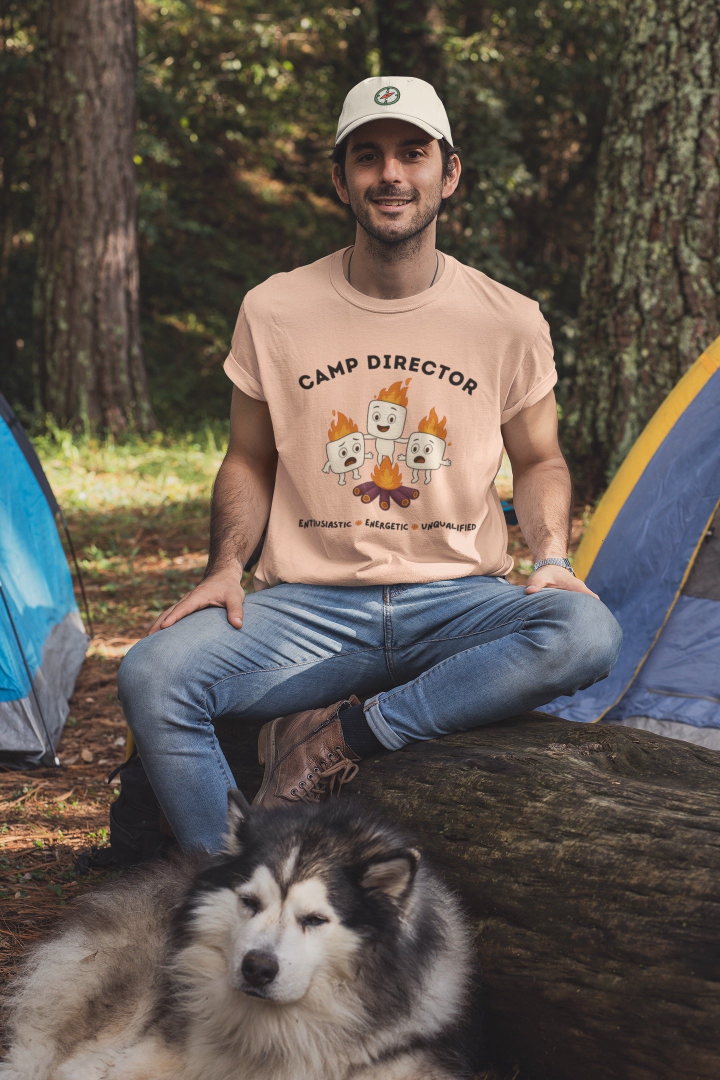 Unqualified Camp Director Unisex Short Sleeve T-Shirt
