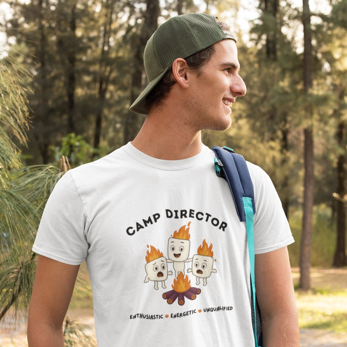 Unqualified Camp Director Unisex Short Sleeve T-Shirt