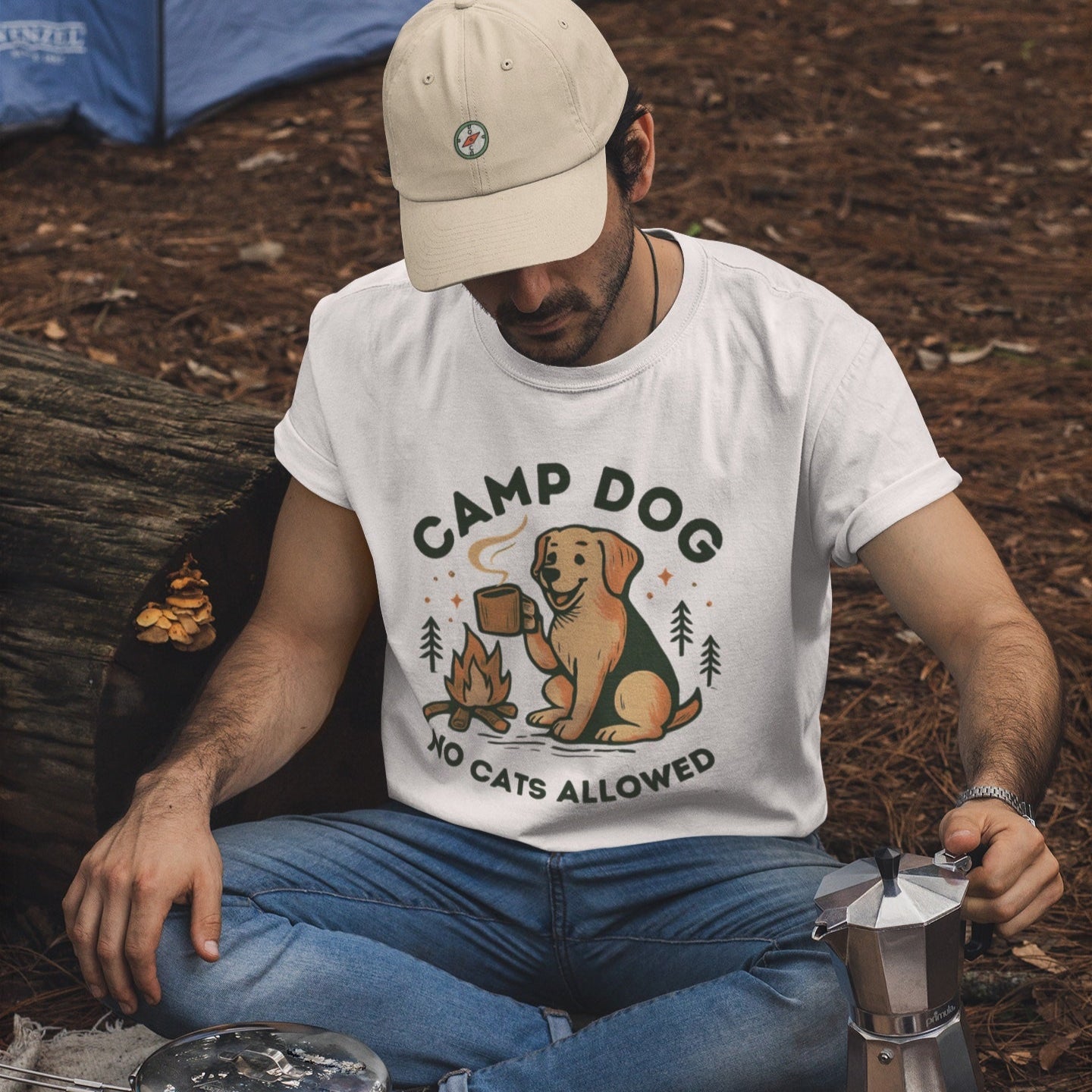 Camp Dog Unisex Tee
