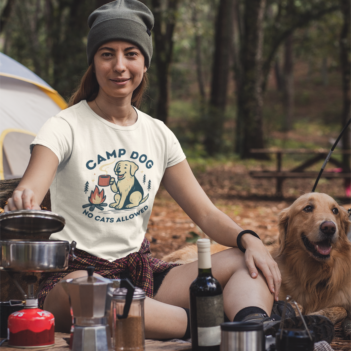 Camp Dog Unisex Tee