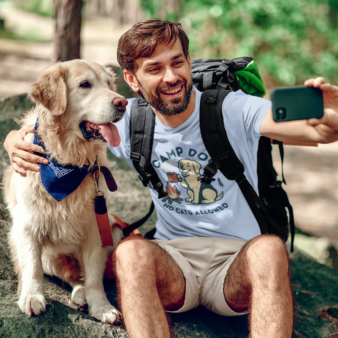 Camp Dog Unisex Tee