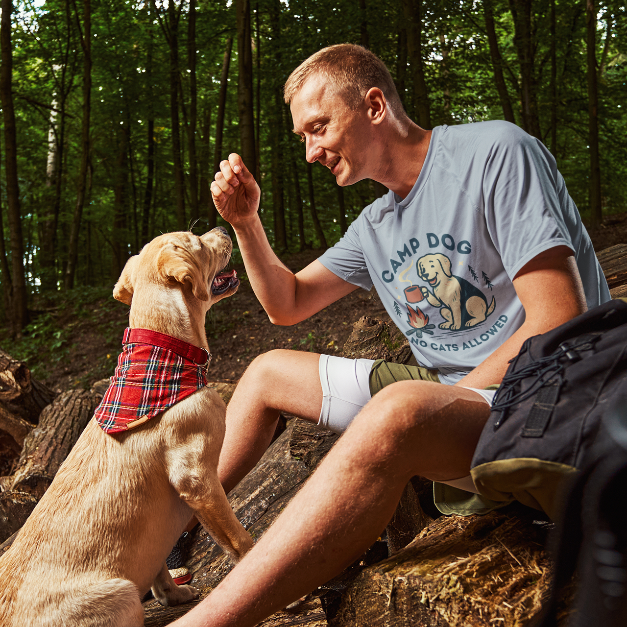 Camp Dog Unisex Tee