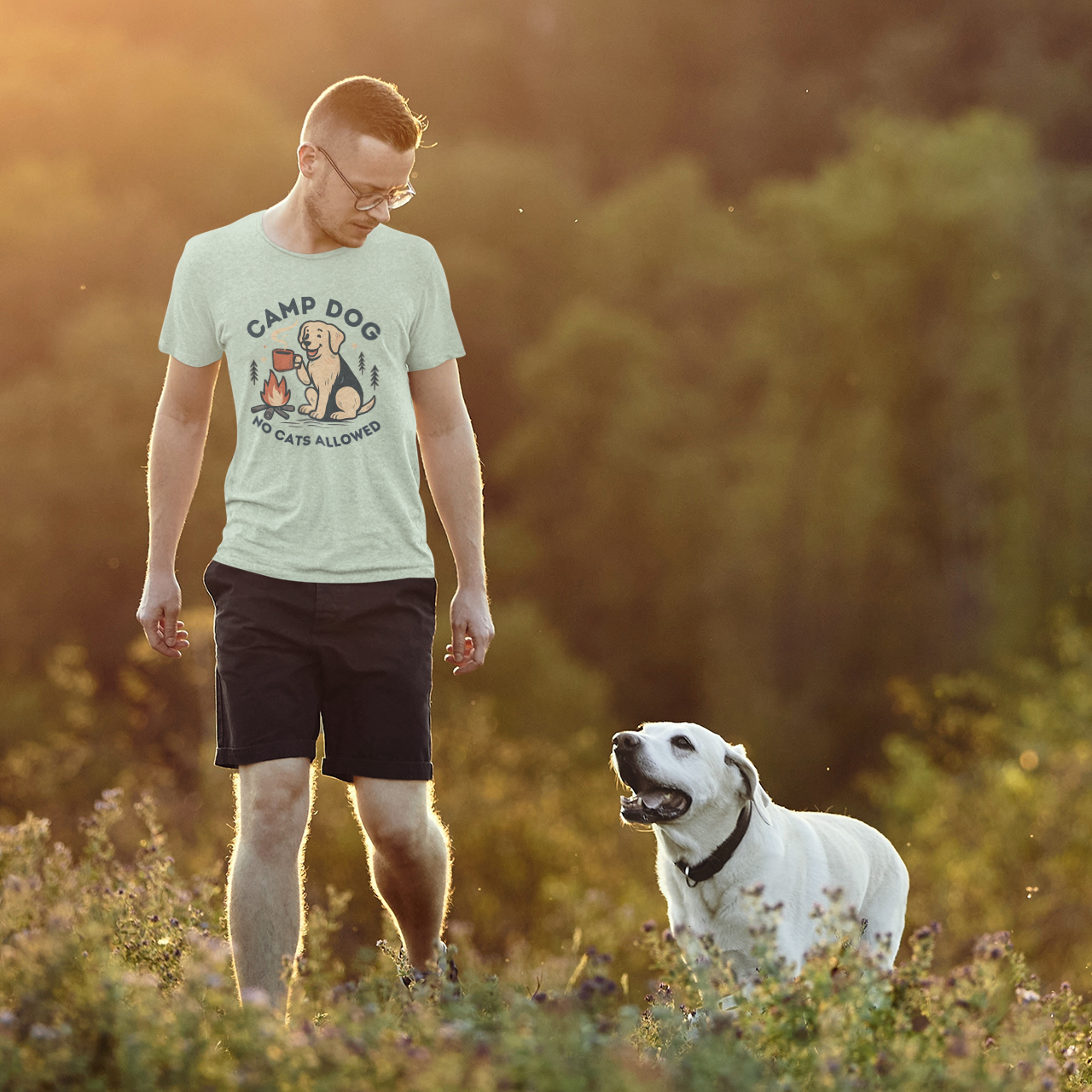 Camp Dog Unisex Tee