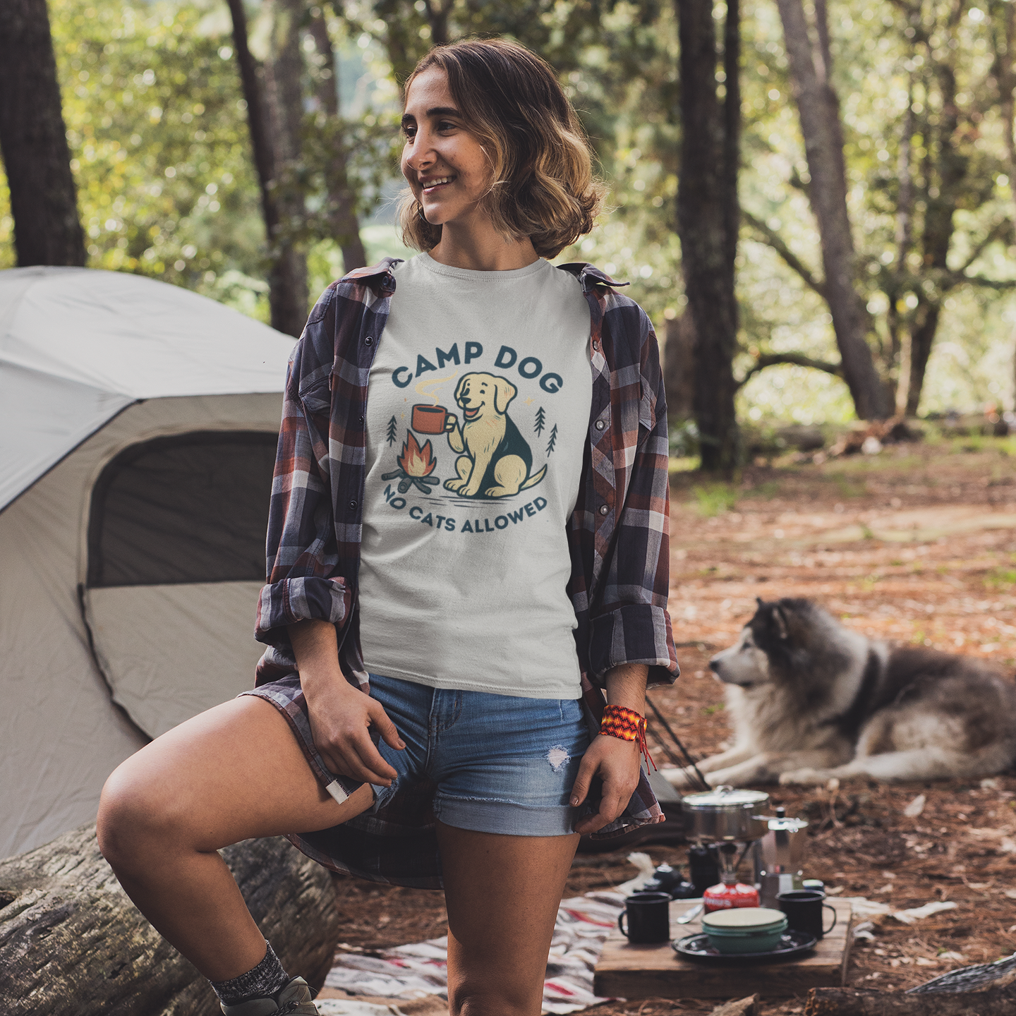 Camp Dog Unisex Tee