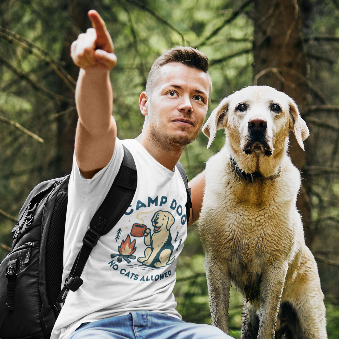 Camp Dog Unisex Tee