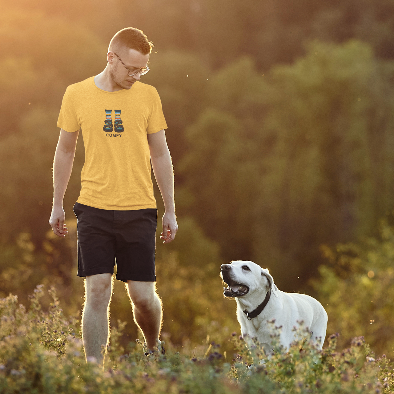 Comfy Sandal Men's Tee