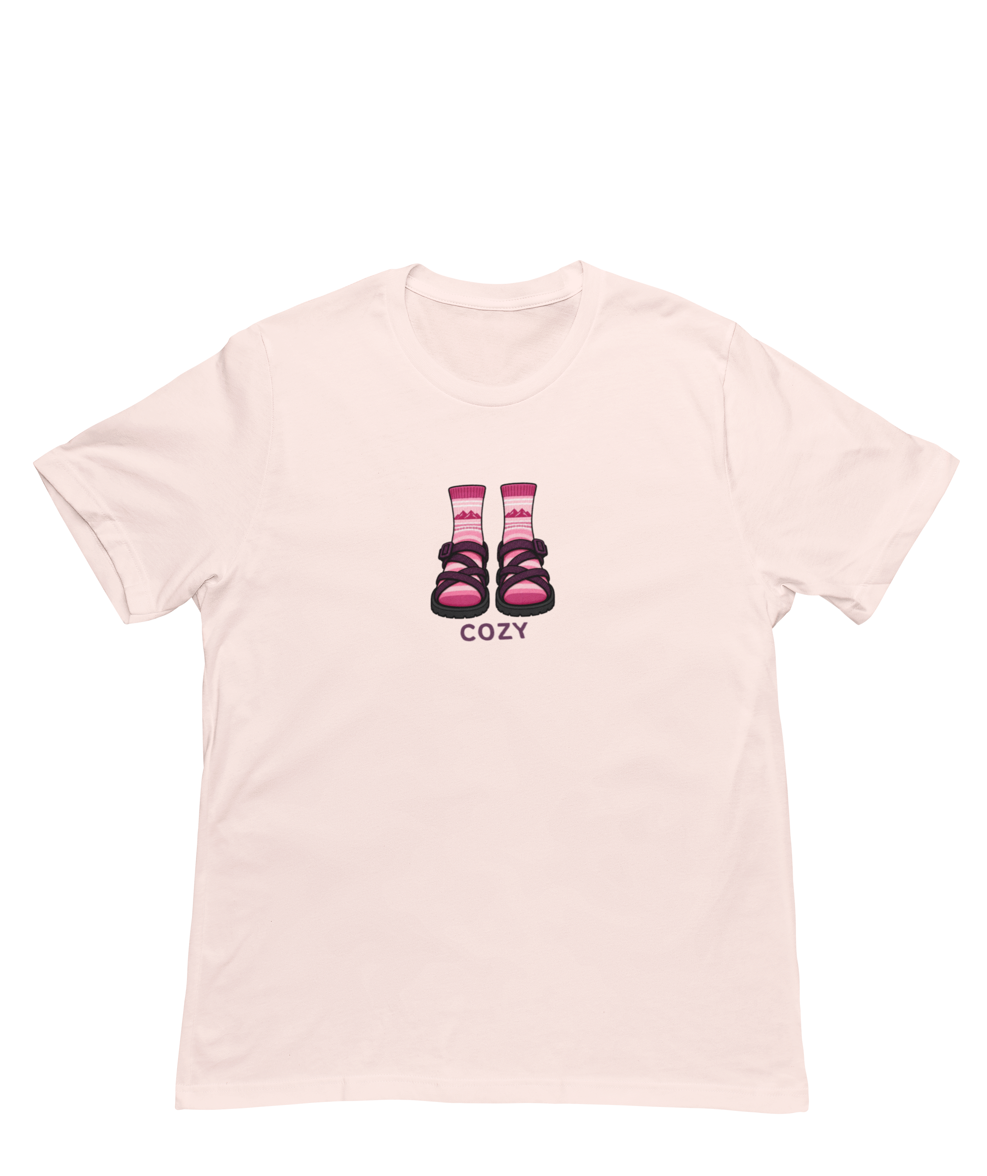 Cozy Socks & Sandals Tee