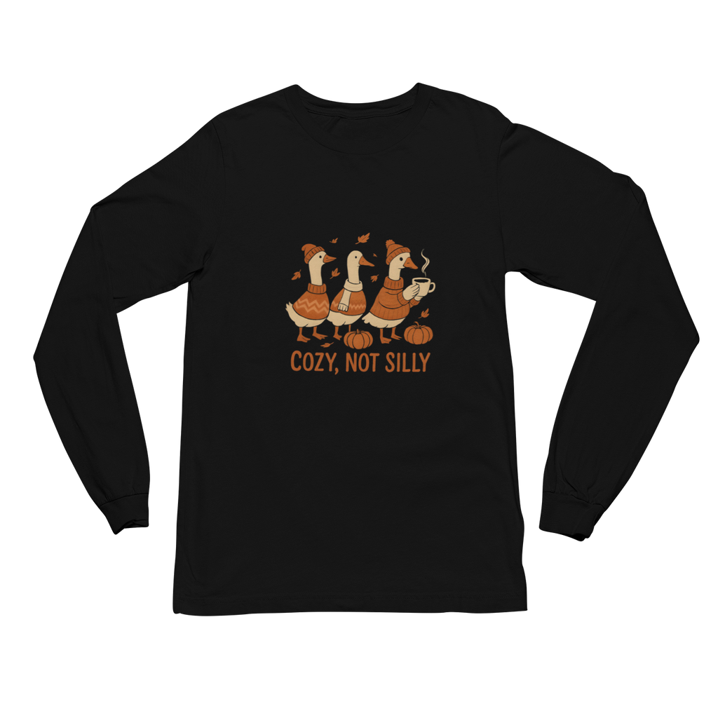 Cozy Goose Long Sleeve Unisex Tee
