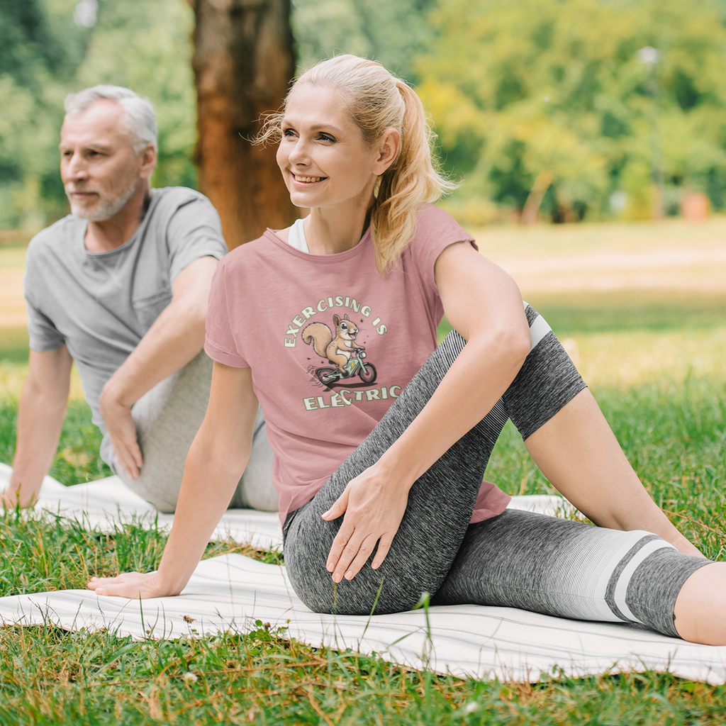 Exercising is Electric Unisex Tee