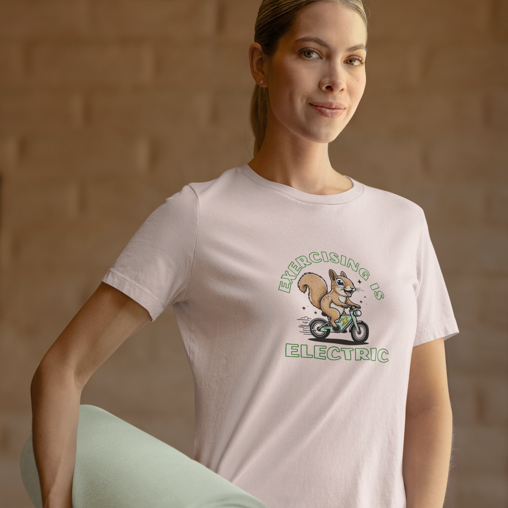 Exercising is Electric Unisex Tee
