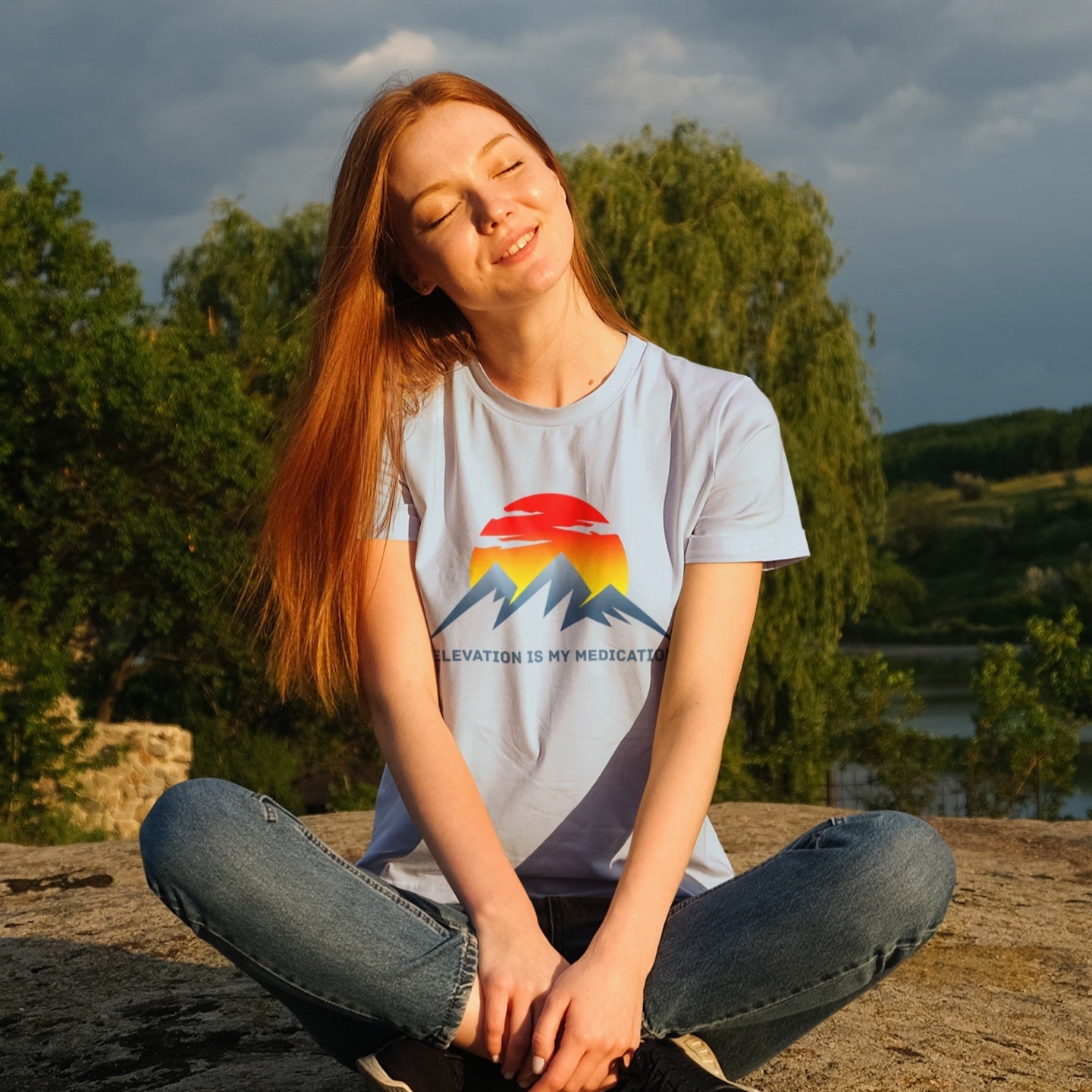 Elevation Is My Medication Unisex Tee