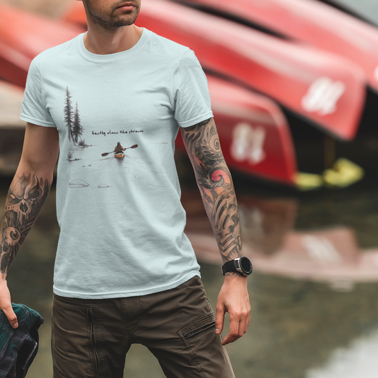 Gently Down the Stream Unisex Tee