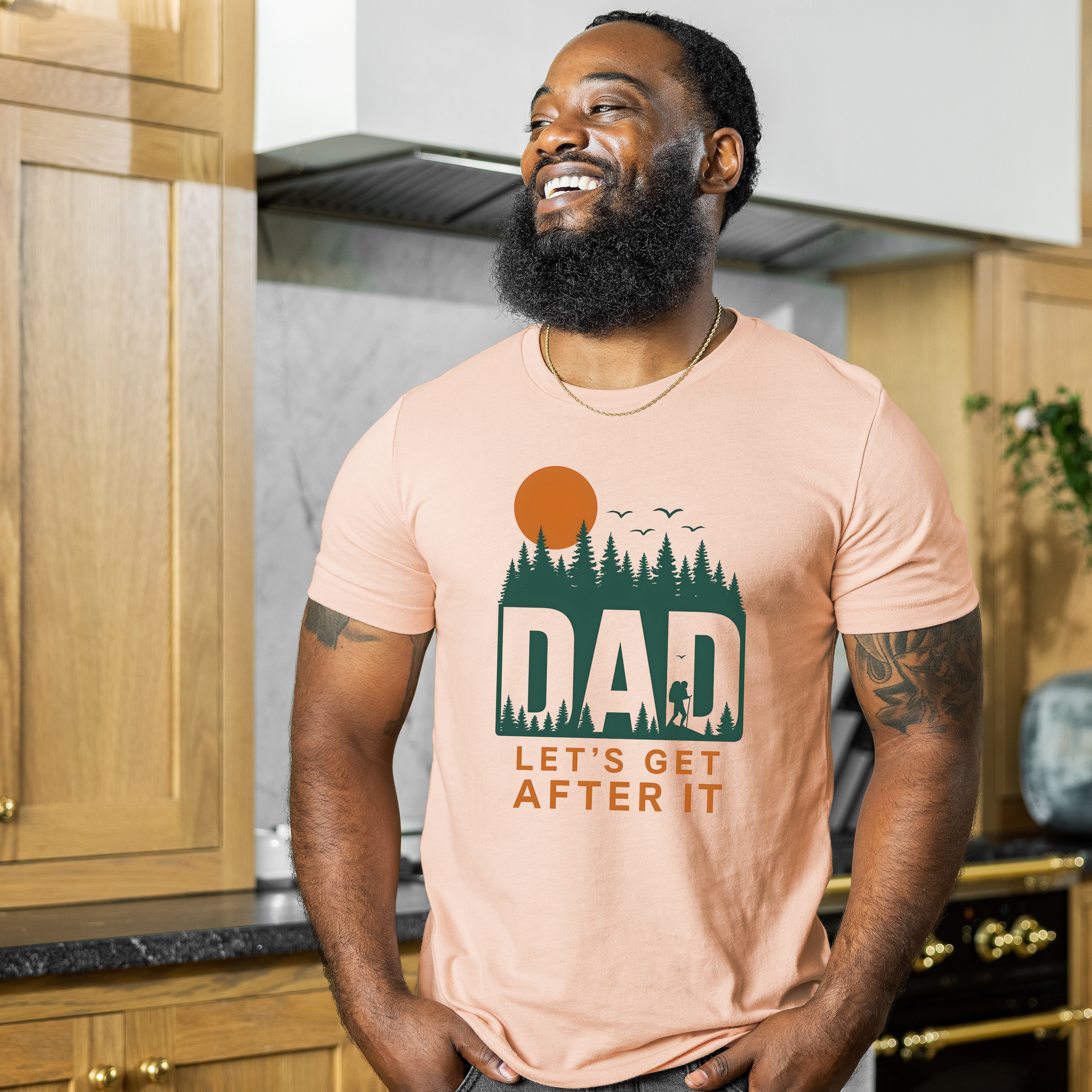 Let's Get After It Dad Tee