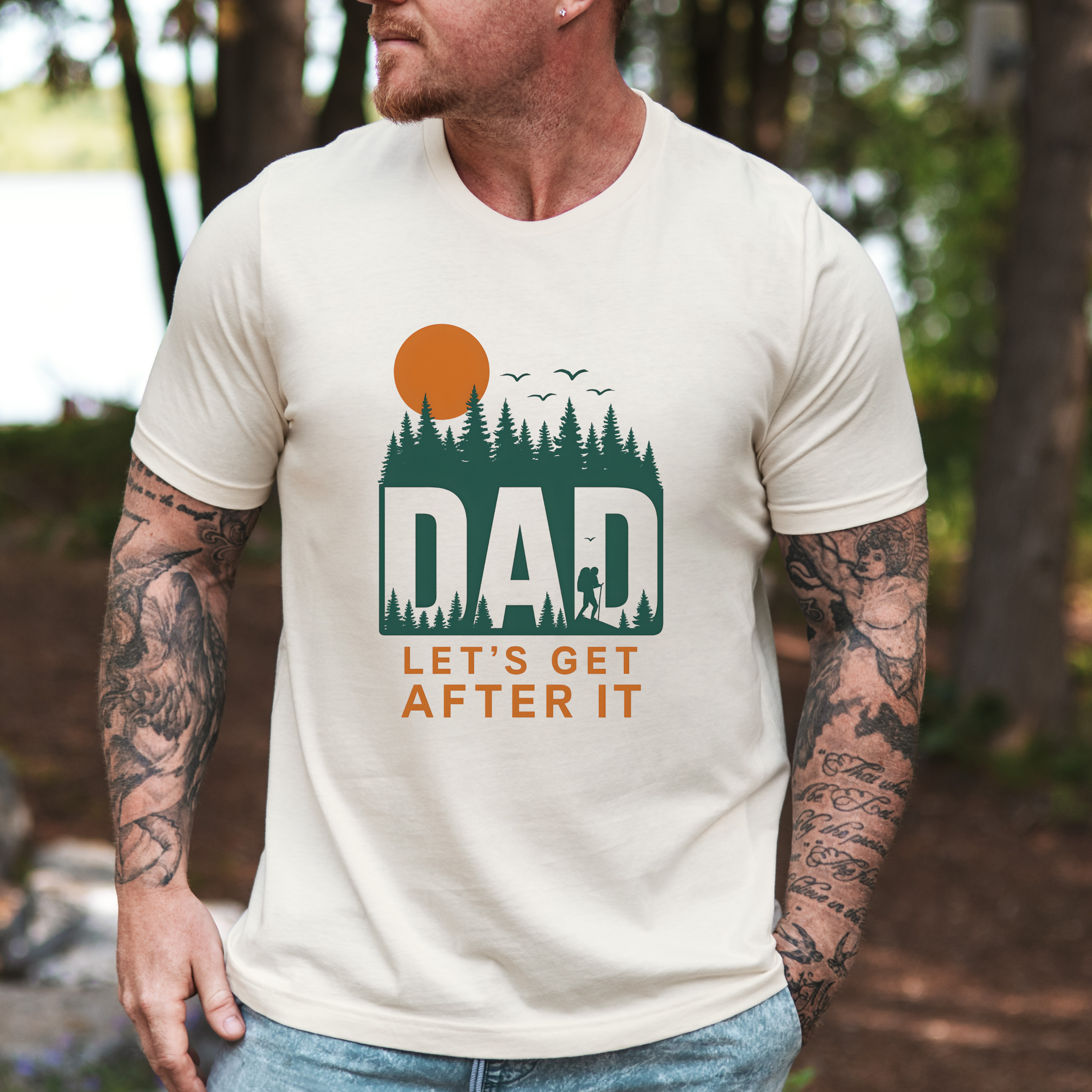 Let's Get After It Dad Tee