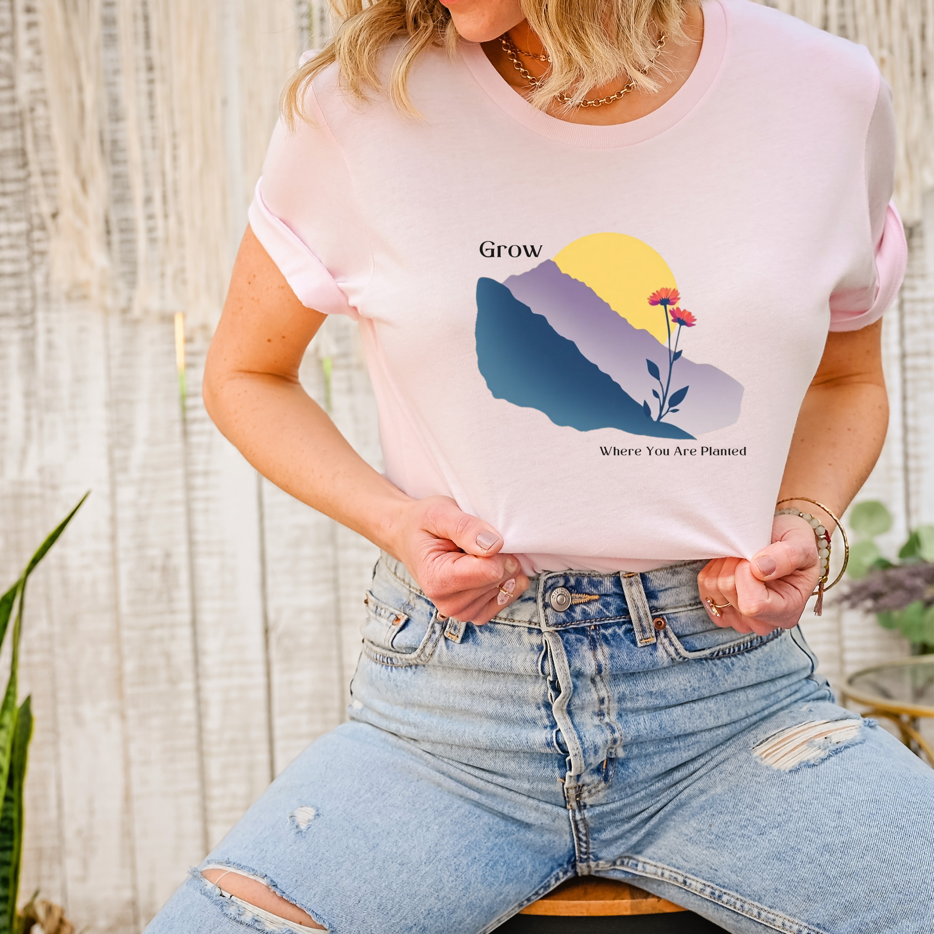 Grow Where You Are Planted Unisex Tee