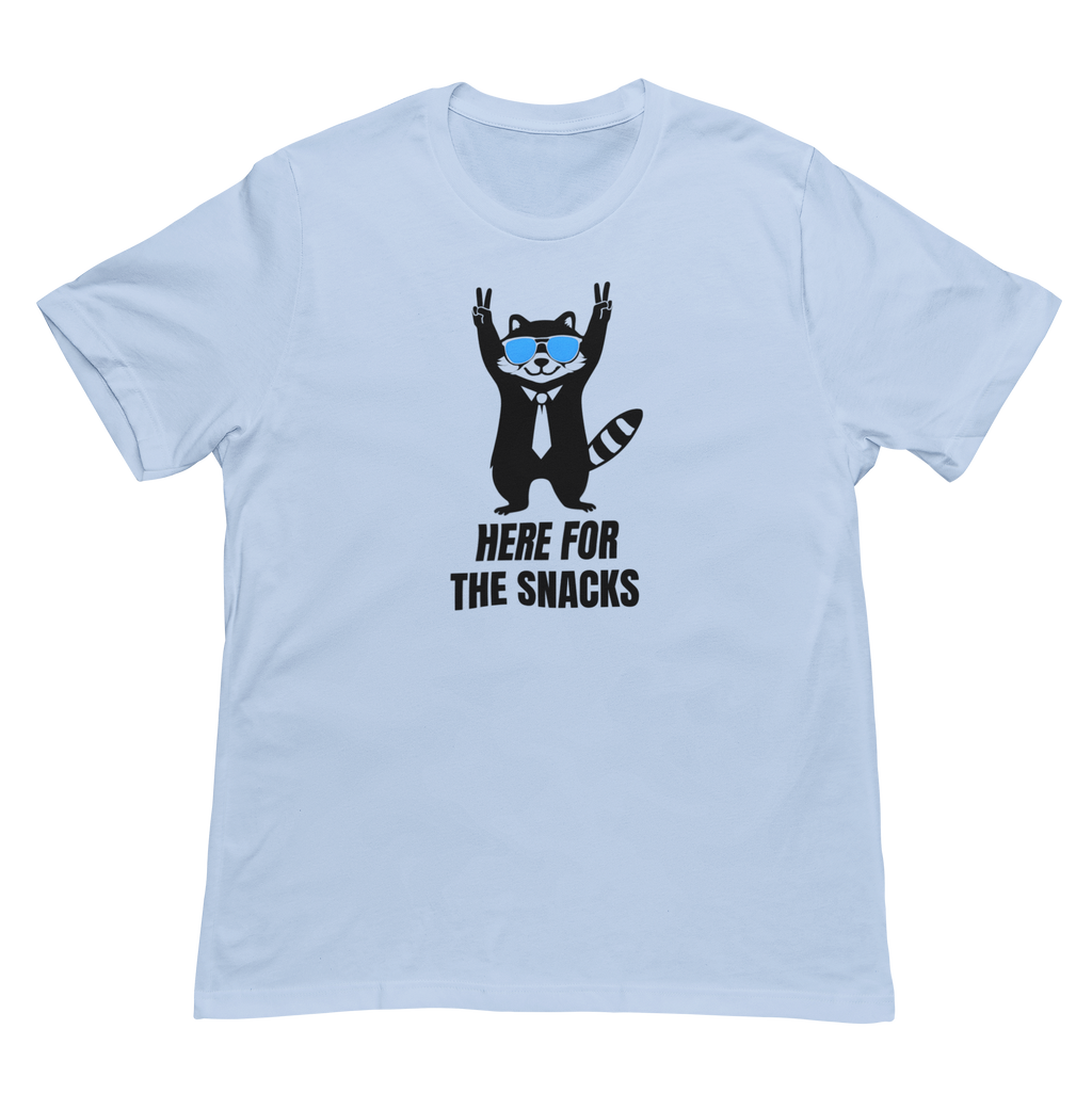 Here for the Snacks Unisex Tee