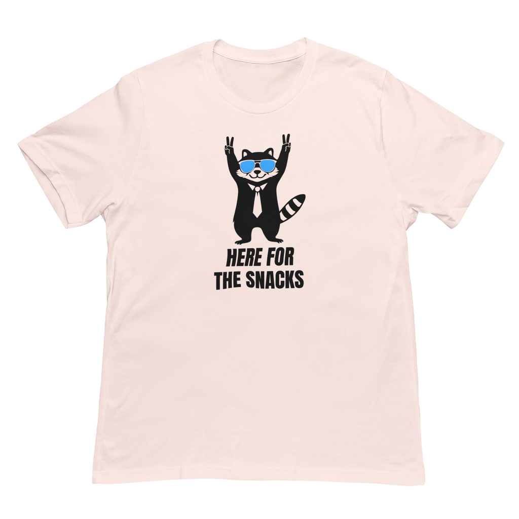 Here for the Snacks Unisex Tee