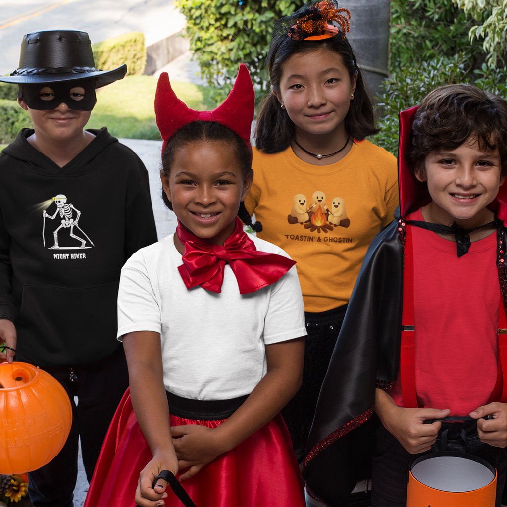 Night Hiker Shine Youth Hoodie