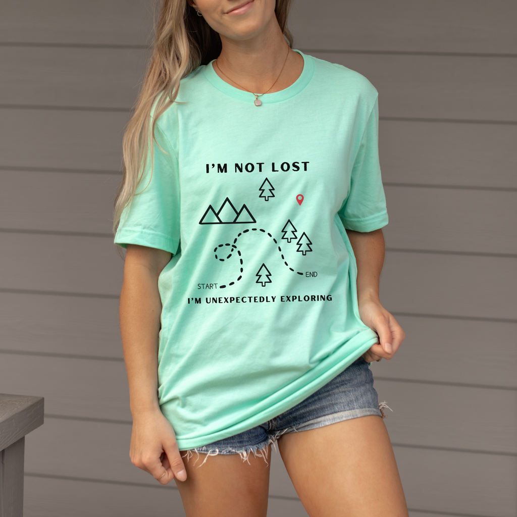 Unexpectedly Exploring Unisex Tee