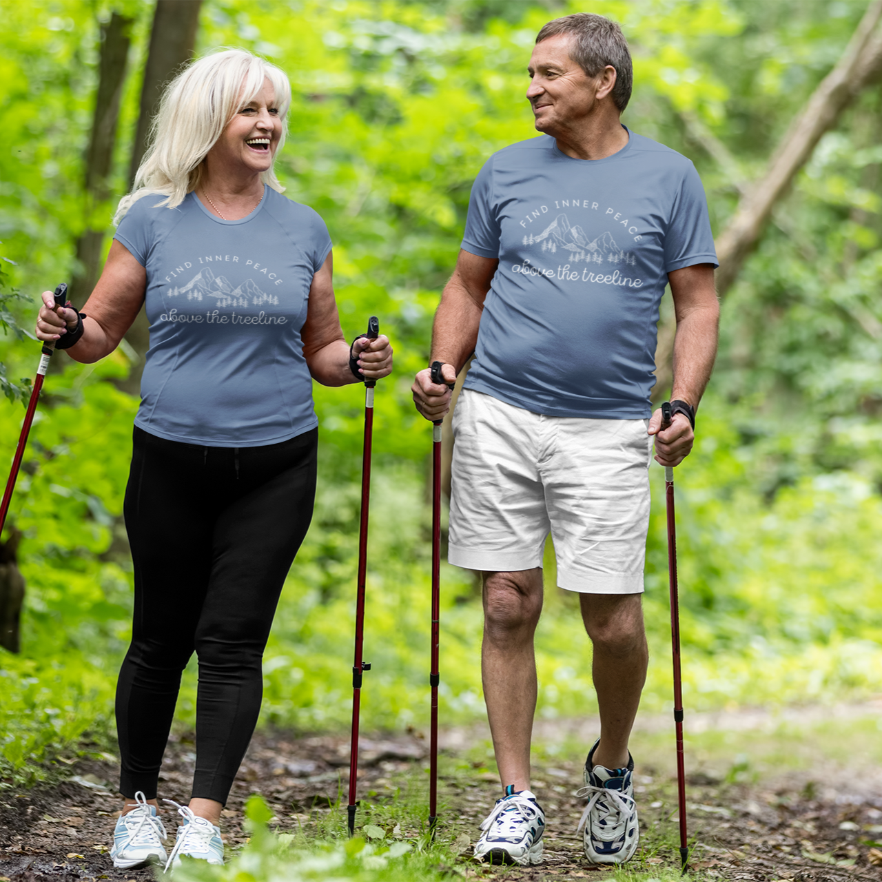 Find Inner Peace Above the Treeline Unisex Tee