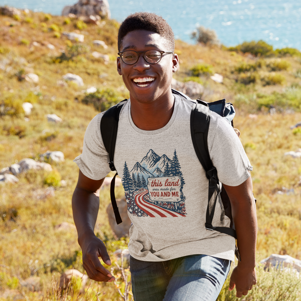 This Land Was Made For You And Me Mountain Tee