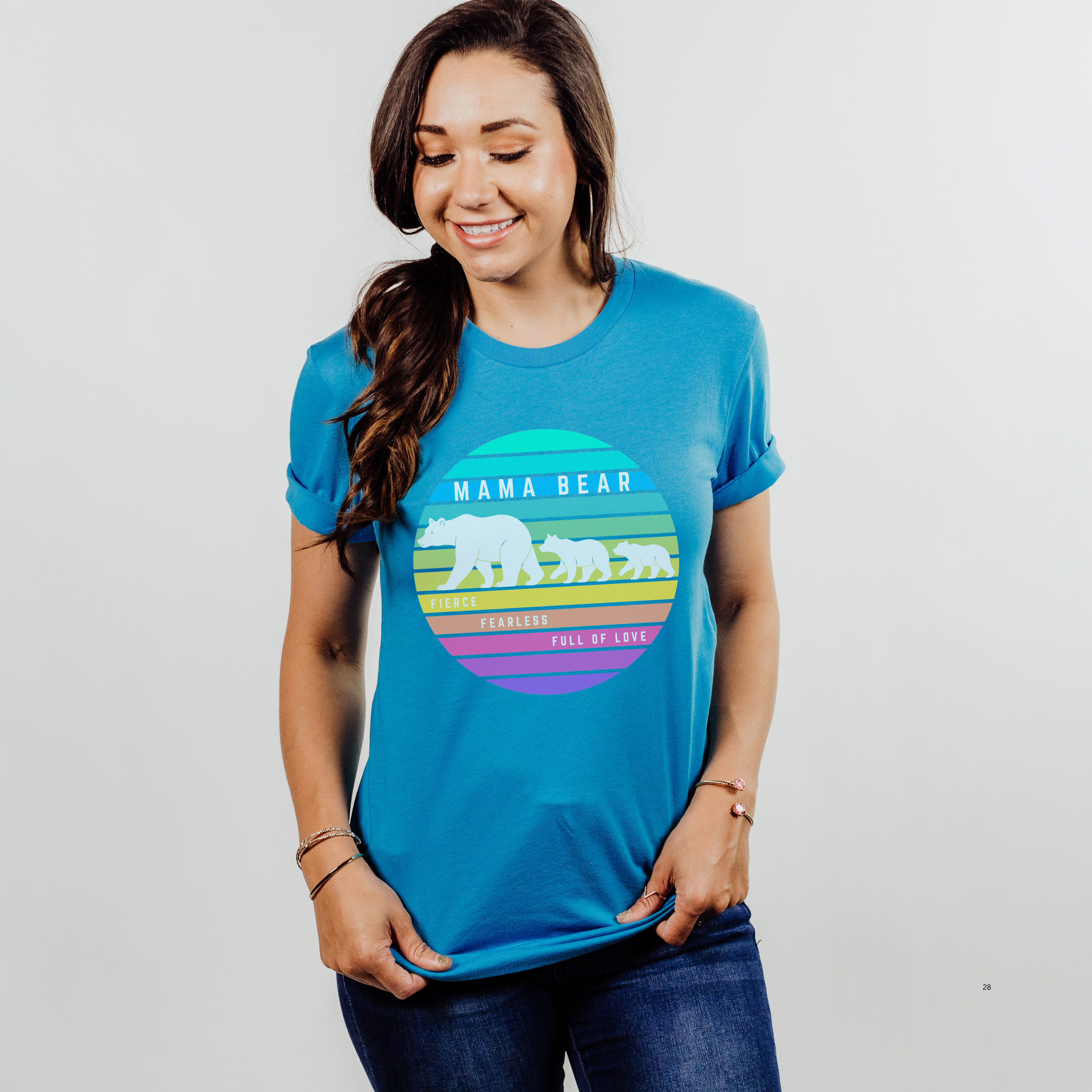 Mama Bear Colors Tee