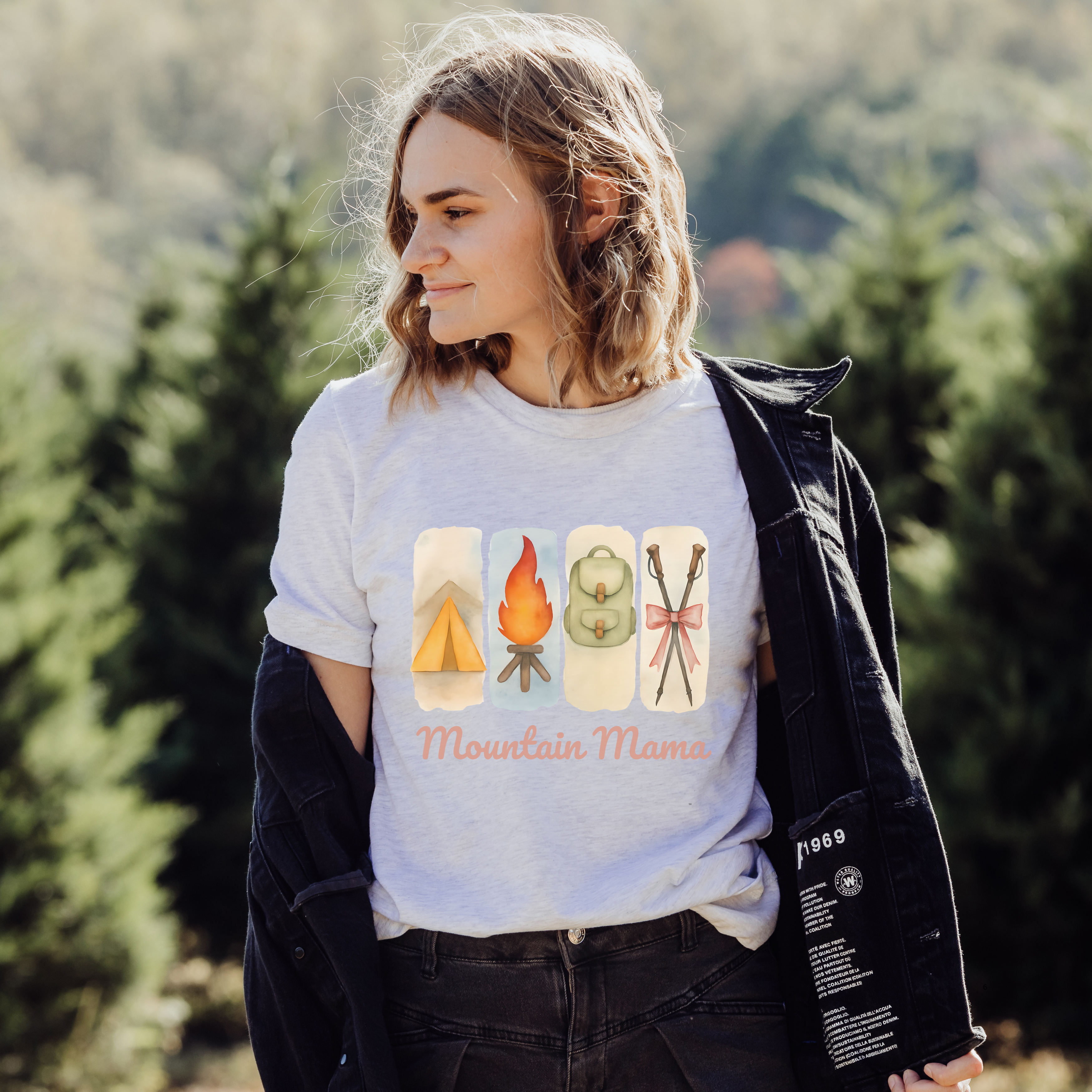 Mountain Mama Coquette Tee