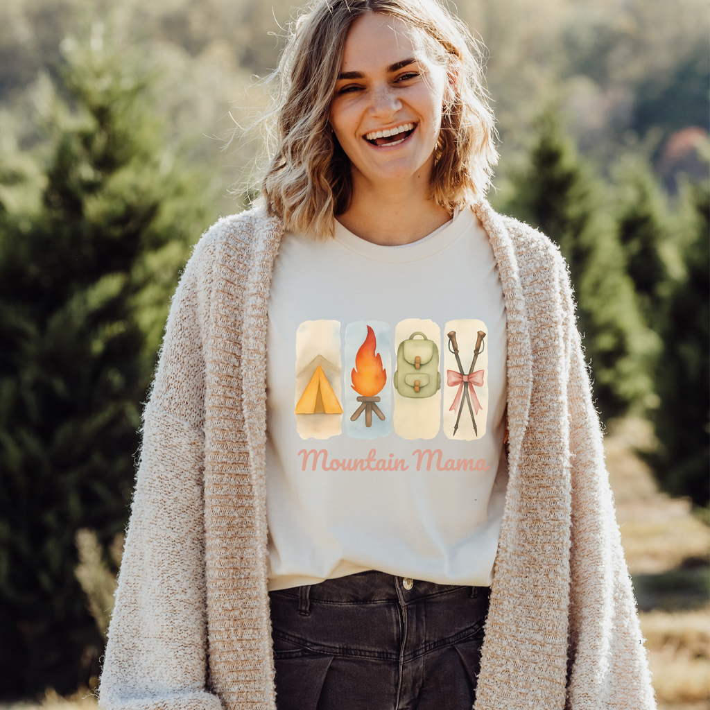 Mountain Mama Coquette Tee