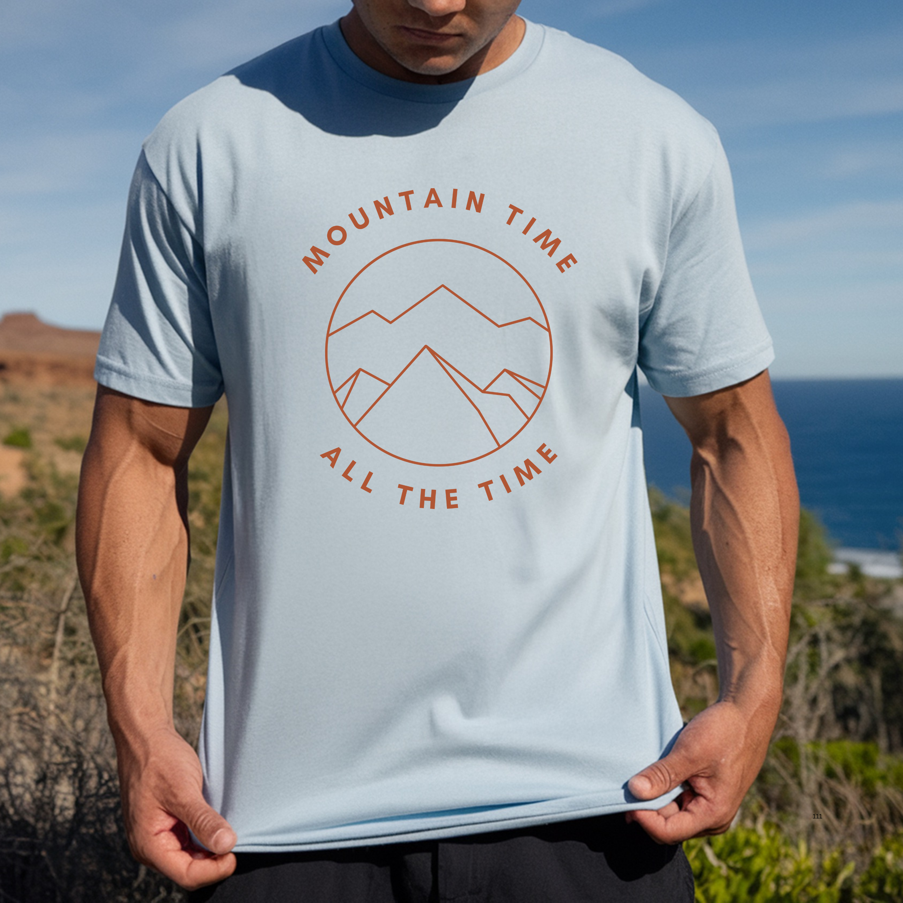 Mountain Time Unisex Tee
