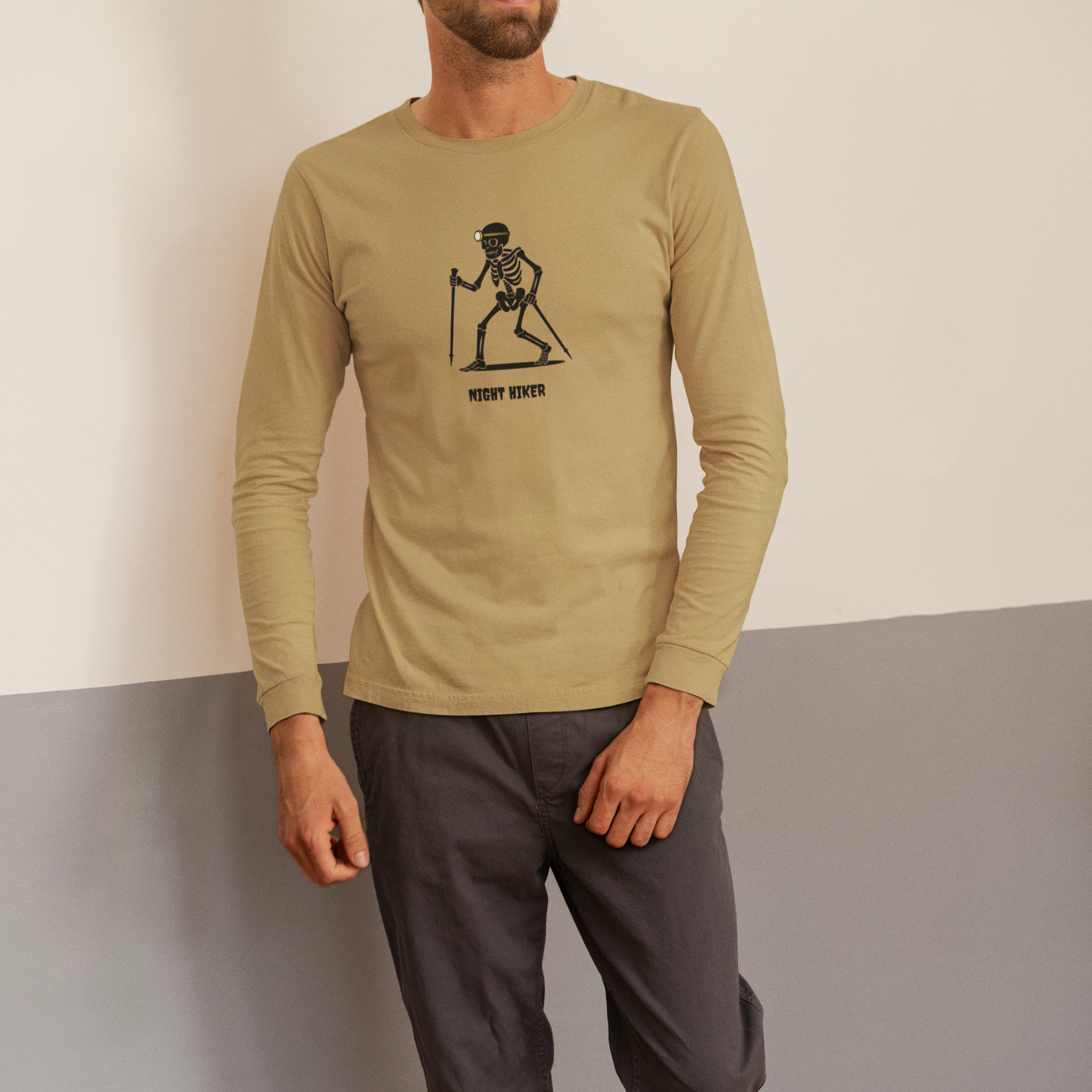 Night Hiker Unisex Long Sleeve Tee