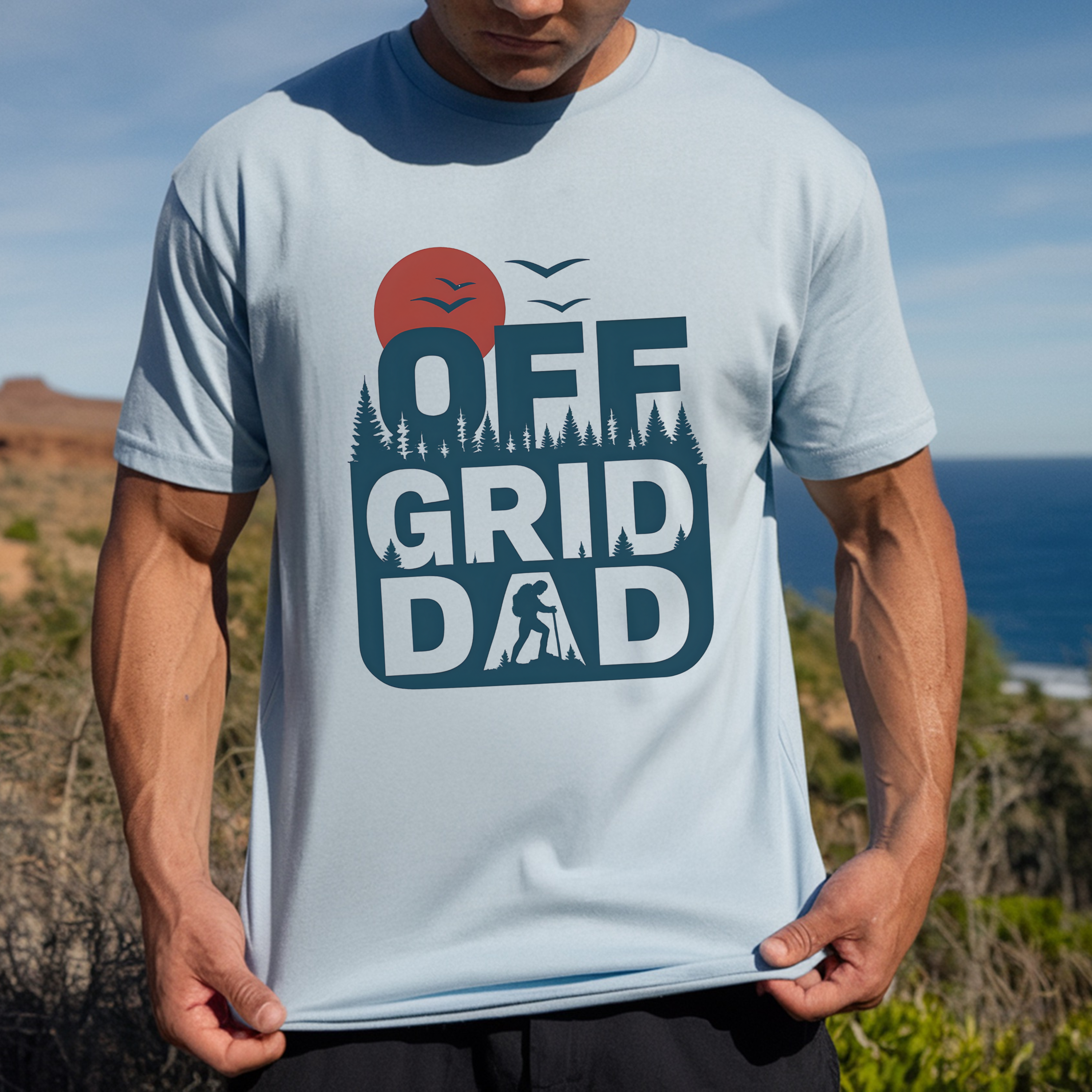 Off Grid Dad Tee
