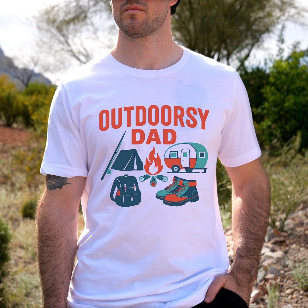 Outdoorsy Dad Tee