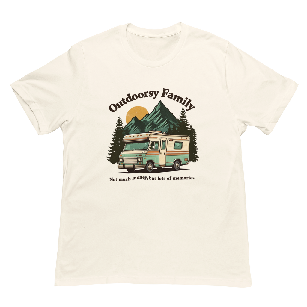 Outdoorsy Family Unisex Tee