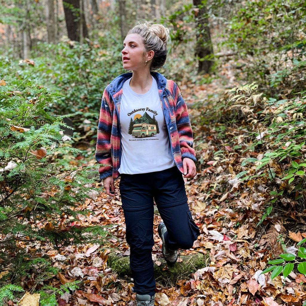 Outdoorsy Family Unisex Tee