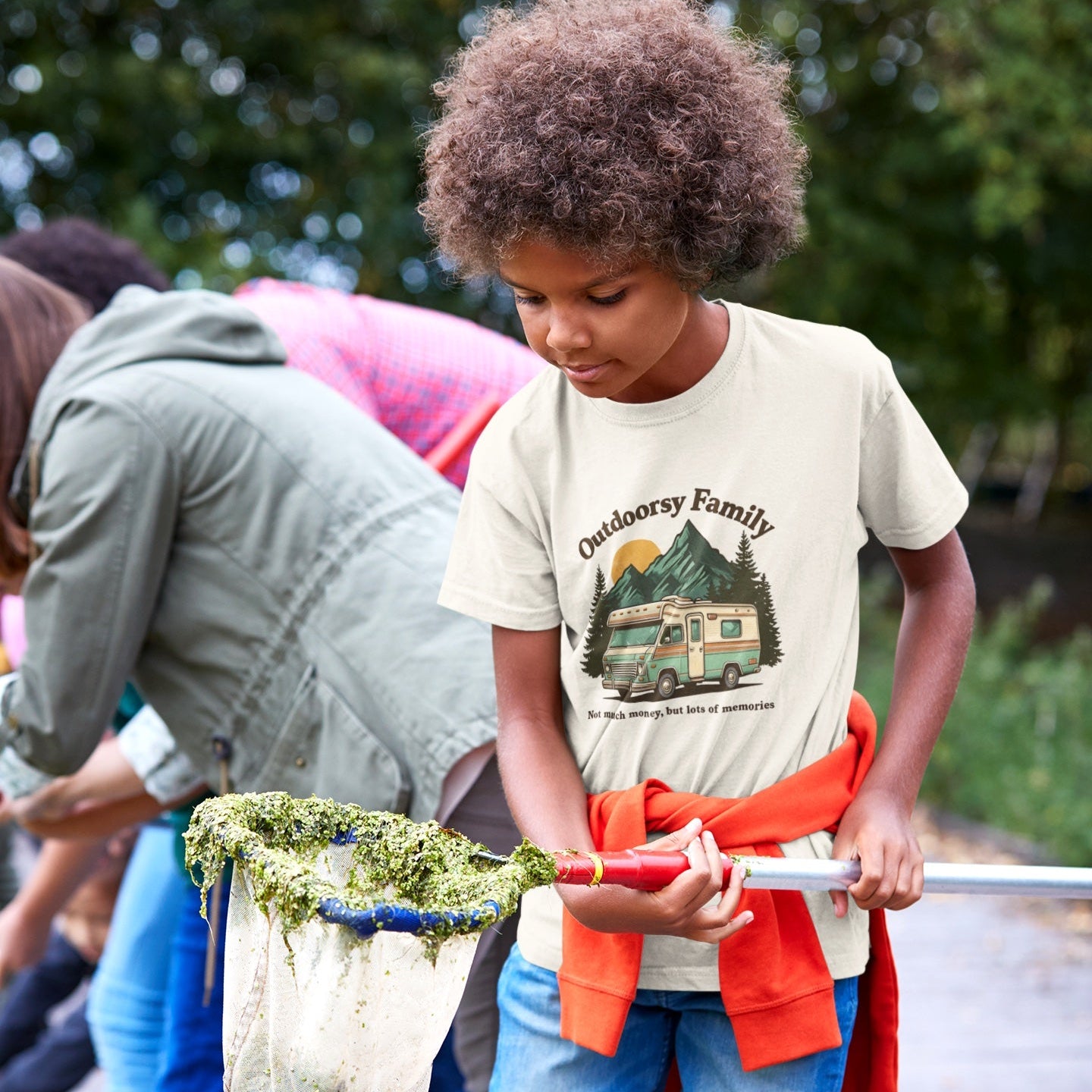 Outdoorsy Family Youth Tee