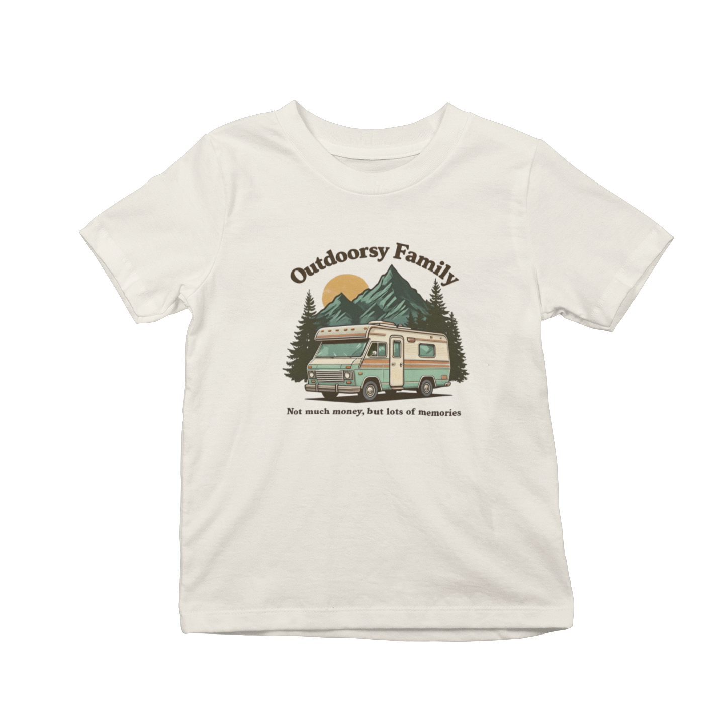 Outdoorsy Family Youth Tee